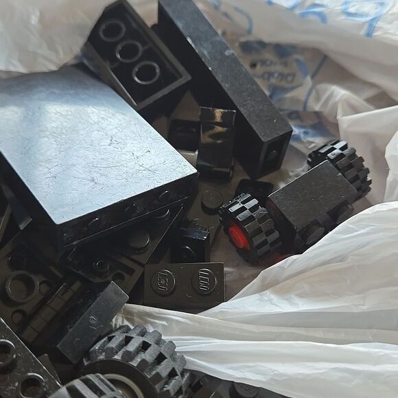 LEGO DUPLOtyco BLOCK LOT custom pieces vintage maybe black and more as seen - Picture 5 of 13